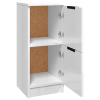 Thumbnail for Sideboard Hochglanz-Weiß 30x30x70 cm Holzwerkstoff