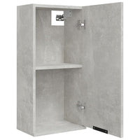 Thumbnail for Wand-Badschrank Betongrau 32x20x67 cm