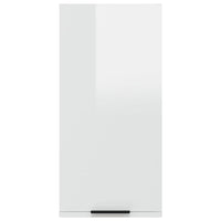Thumbnail for Wand-Badschrank Hochglanz-Weiß 32x20x67 cm