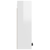 Thumbnail for Wand-Badschrank Hochglanz-Weiß 32x20x67 cm