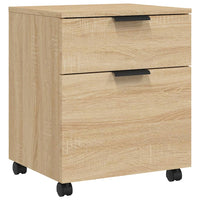 Thumbnail for Mobiler Aktenschrank mit Rollen Sonoma-Eiche 45x38x54 cm