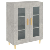 Thumbnail for Sideboard Betongrau 69,5x34x90 cm Holzwerkstoff