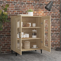Thumbnail for Sideboard Sonoma-Eiche 69,5x34x90 cm Holzwerkstoff