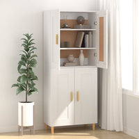 Thumbnail for Sideboard Weiß 69,5x34x90 cm Holzwerkstoff