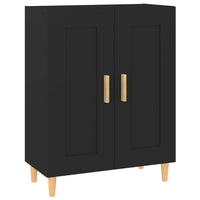 Thumbnail for Sideboard Schwarz 69,5x34x90 cm Holzwerkstoff