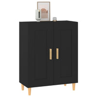 Thumbnail for Sideboard Schwarz 69,5x34x90 cm Holzwerkstoff