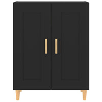 Thumbnail for Sideboard Schwarz 69,5x34x90 cm Holzwerkstoff