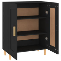 Thumbnail for Sideboard Schwarz 69,5x34x90 cm Holzwerkstoff