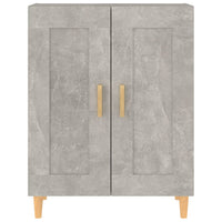 Thumbnail for Sideboard Betongrau 69,5x34x90 cm Holzwerkstoff