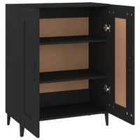 Thumbnail for Sideboard Schwarz 69,5x34x90 cm Holzwerkstoff