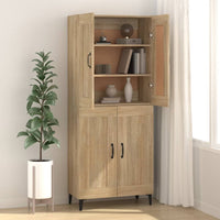 Thumbnail for Sideboard Sonoma-Eiche 69,5x34x90 cm Holzwerkstoff