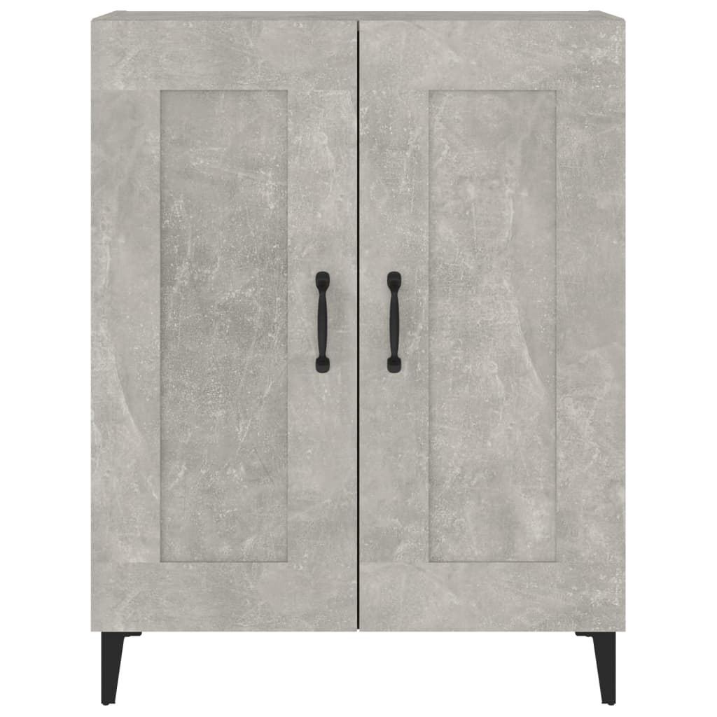 Sideboard Betongrau 69,5x34x90 cm Holzwerkstoff