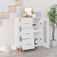 Thumbnail for Sideboard Weiß 69,5x34x90 cm Holzwerkstoff