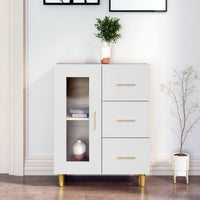 Thumbnail for Sideboard Weiß 69,5x34x90 cm Holzwerkstoff