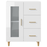 Thumbnail for Sideboard Hochglanz-Weiß 69,5x34x90 cm Holzwerkstoff