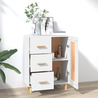 Thumbnail for Sideboard Weiß 69,5x34x90 cm Holzwerkstoff