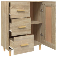 Thumbnail for Sideboard Sonoma-Eiche 69,5x34x90 cm Holzwerkstoff
