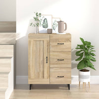 Thumbnail for Sideboard Sonoma-Eiche 69,5x34x90 cm Holzwerkstoff