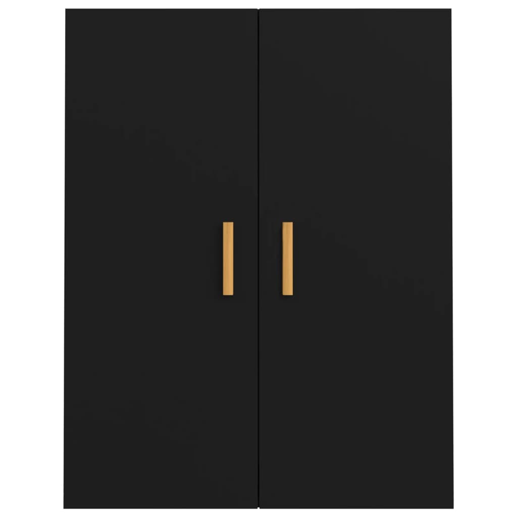 Hängeschrank Schwarz 69,5x34x90 cm