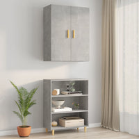 Thumbnail for Hängeschrank Betongrau 69,5x34x90 cm