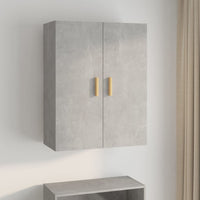 Thumbnail for Hängeschrank Betongrau 69,5x34x90 cm