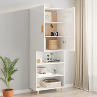 Thumbnail for Hängeschrank Hochglanz-Weiß 69,5x34x90 cm