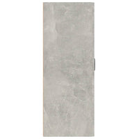 Thumbnail for Hängeschrank Betongrau 69,5x34x90 cm Holzwerkstoff