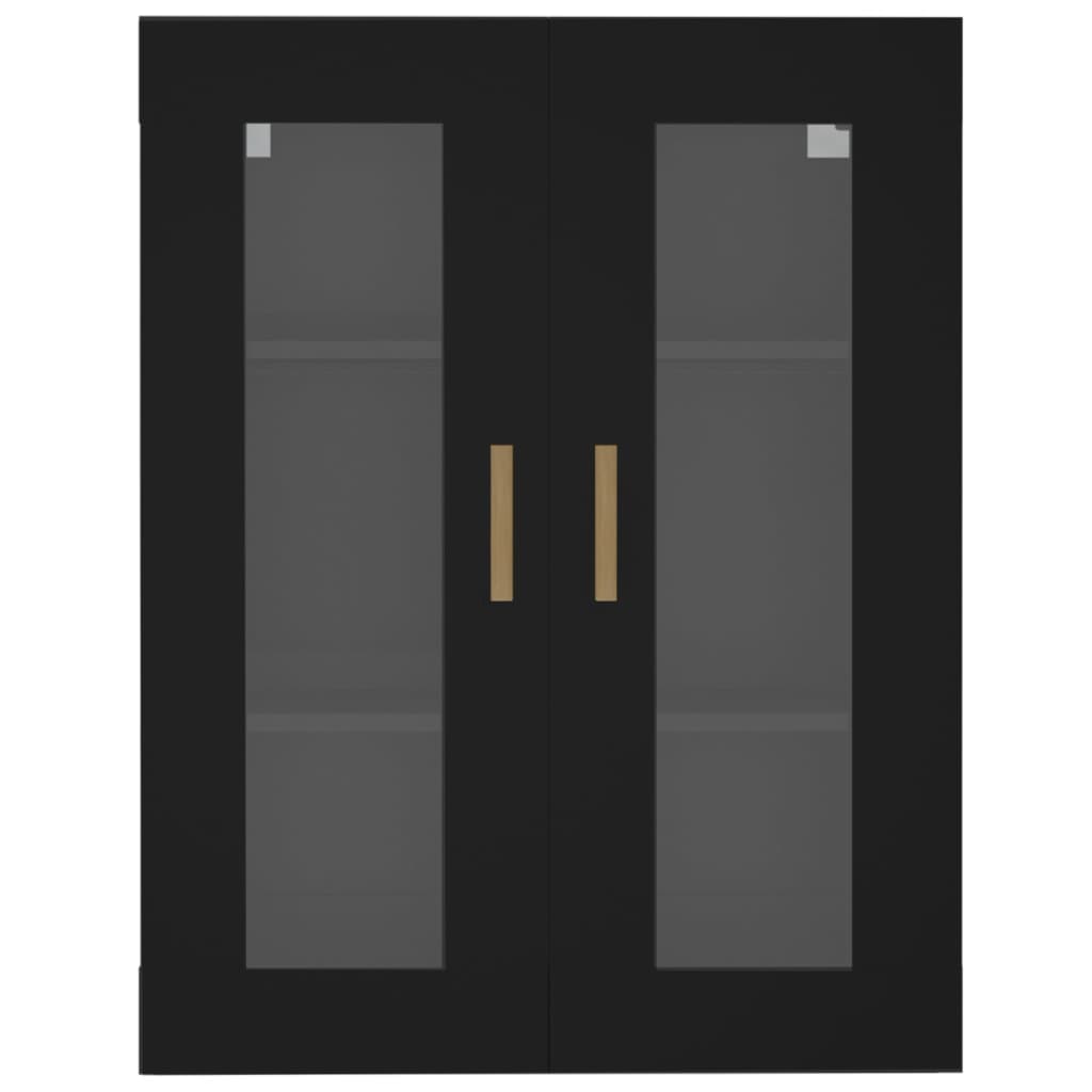 Hängeschrank Schwarz 69,5x34x90 cm