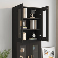 Thumbnail for Hängeschrank Schwarz 69,5x34x90 cm