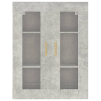 Thumbnail for Hängeschrank Betongrau 69,5x34x90 cm