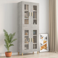 Thumbnail for Hängeschrank Betongrau 69,5x34x90 cm