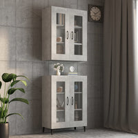 Thumbnail for Hängeschrank Betongrau 69,5x34x90 cm