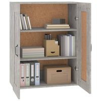 Thumbnail for Hängeschrank Betongrau 69,5x32,5x90 cm
