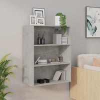 Thumbnail for Hängeschrank Betongrau 69,5x32,5x90 cm