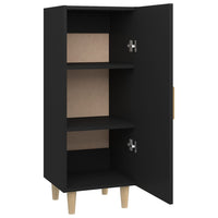 Thumbnail for Sideboard Schwarz 34,5x34x90 cm Holzwerkstoff