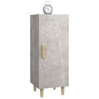 Thumbnail for Sideboard Betongrau 34,5x34x90 cm Holzwerkstoff