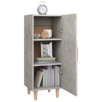 Thumbnail for Sideboard Betongrau 34,5x34x90 cm Holzwerkstoff