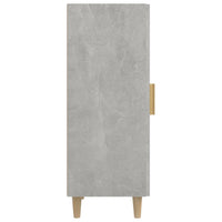 Thumbnail for Sideboard Betongrau 34,5x34x90 cm Holzwerkstoff