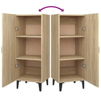 Thumbnail for Sideboard Sonoma-Eiche 34,5x34x90 cm Holzwerkstoff
