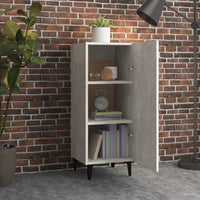Thumbnail for Sideboard Betongrau 34,5x34x90 cm Holzwerkstoff