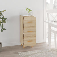 Thumbnail for Sideboard Sonoma-Eiche 34,5x34x90 cm Holzwerkstoff