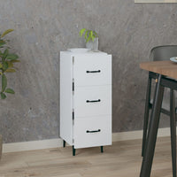 Thumbnail for Sideboard Weiß 34,5x34x90 cm Holzwerkstoff