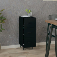 Thumbnail for Sideboard Schwarz 34,5x34x90 cm Holzwerkstoff