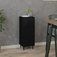 Thumbnail for Sideboard Schwarz 34,5x34x90 cm Holzwerkstoff