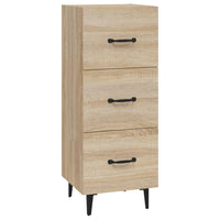 Thumbnail for Sideboard Sonoma-Eiche 34,5x34x90 cm Holzwerkstoff