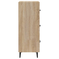 Thumbnail for Sideboard Sonoma-Eiche 34,5x34x90 cm Holzwerkstoff