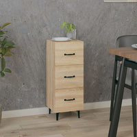 Thumbnail for Sideboard Sonoma-Eiche 34,5x34x90 cm Holzwerkstoff