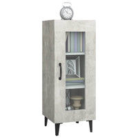 Thumbnail for Sideboard Betongrau 34,5x34x90 cm Holzwerkstoff