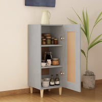 Thumbnail for Sideboard Betongrau 34,5x34x90 cm Holzwerkstoff