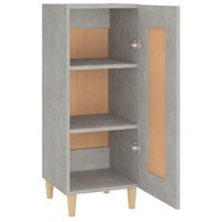 Thumbnail for Sideboard Betongrau 34,5x34x90 cm Holzwerkstoff